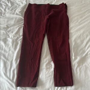 a new day Maroon Trousers